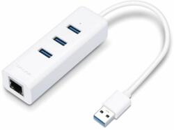 TP-Link UE330 USB 3.0 to Gigabit Ethernet Network Adapter, 3-Port USB 3.0 HUB (UE330)