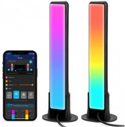 Govee Flow Plus Light Bars RGBICWW Intelligens LED lámpa szett, 2 db, Wi-Fi, Bluetooth, TV Ambient, Alexa/Google Assistant kompatibilis, 29x8.4 cm