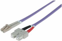 Intellinet 750936 cabluri din fibră optică 3 m LC SC OM4 Violet (750936)