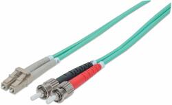 Intellinet 751131 cabluri din fibră optică 5 m ST LC OM3 Vernil (751131)