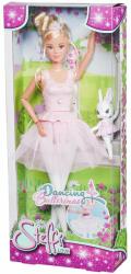 Simba Toys Papusa Steffi Love, Balerina cu animalut, 29 cm Papusa