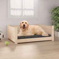 vidaXL Pat pentru câini, 75, 5x55, 5x28 cm, lemn masiv de pin (821452) - vidaxl