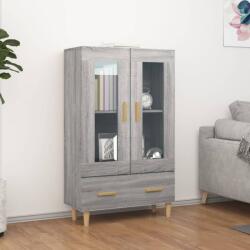 vidaXL Dulap înalt, gri sonoma, 70x31x115 cm, lemn compozit (817478) Comoda