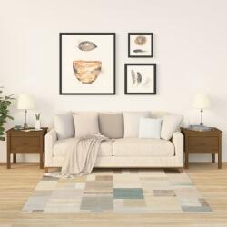 vidaXL Mese laterale 2 buc. maro miere 50x50x49 cm lemn masiv de pin (813801)