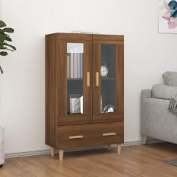 vidaXL Dulap înalt, stejar maro, 70x31x115 cm, lemn compozit (817479) Comoda