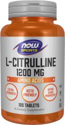 NOW L-Citrulline, Extra Strength 1200 mg 120 Tablets