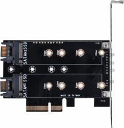 SilverStone SST-ECM27 Belső M. 2 port bővítő PCIe kártya (SST-ECM27)