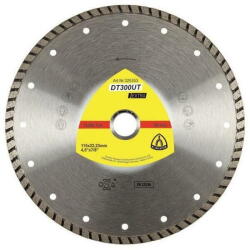 Klingspor Disc de taiere diamantat KLINGSPOR DT 300 UT Extra, pentru materiale de constructii, 115mmx1, 9mm (531808) - 24mag