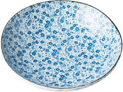 Made in Japan Bol de masă BLUE DAISY 21 cm, 600 ml, MIJ (C7945)