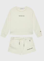 Calvin Klein Jeans Compleu copii Logo IG0IG01515 Écru Regular Fit