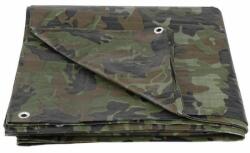 Strend Pro Prelata impermeabila cu inele, 5.9x9.9 m, PE, 80 g/mp, camuflaj, 60 mp GartenVIP DiyLine (2170026)