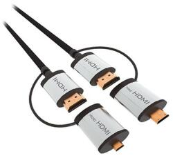 Platinet CABLU HDMI - HDMI + ADAPTOR C / D V 1.4 1.5M EuroGoods Quality