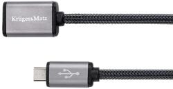 Krüger&Matz CABLU PRELUNGITOR USB-MICRO USB 1M KRUGER&MAT EuroGoods Quality
