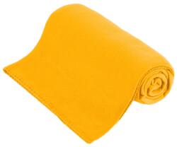 Teesa Patura Fleece Polar, Material Moale si Pufos Cocolino, Dimensiune 130x150 cm pentru Patut Copii, Culoare Galben