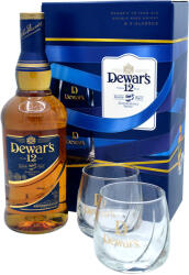 Dewar's - Special Reserve Scotch Blended Whisky 12 yo + 2 pahare - 0.7L, Alc: 40%