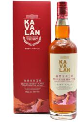 Kavalan - Triple Sherry Cask Single Malt Whisky GB - 0.7L, Alc: 40%