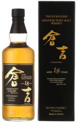 The Kurayoshi - Japanese Pure Malt Whisky 18 yo GB - 0.7L, Alc: 50%