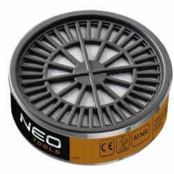NEO TOOLS Filtru A1 NR pentru semi masca siliconica, protectie vapori organici, NEO GartenVIP DiyLine