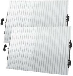 Hessa Set 2x Parasolare Auto Retractabile Automat pentru Parbriz si Luneta Spate tip Jaluzele cu Ventuze (10848x2)