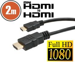 Carguard Cablu mini HDMI 2m cu conectoare placate cu aur Best CarHome