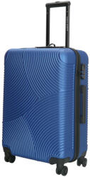 Enrico Benetti Louisville acélkék 4 kerekű közepes bőrönd (39040088-60)