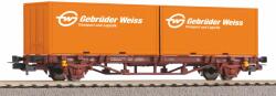 Piko 97151 Konténerszállító kocsi, Lgs579, Gebrüder Weiss, ÖBB V (4015615971511)