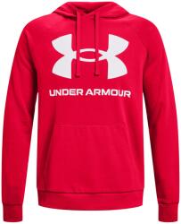 Under Armour Férfi sportos cipzár nélküli pulcsi Under Armour RIVAL FLEECE BIG LOGO HD piros 1357093-600 - S