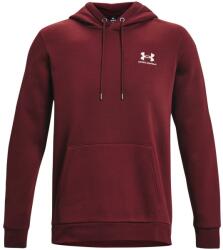 Under Armour Férfi sportos cipzár nélküli pulcsi Under Armour ESSENTIAL FLEECE HOODIE piros 1373880-690 - XXL