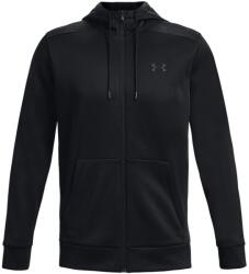 Under Armour Férfi sportos cipzáras pulcsi Under Armour ARMOUR FLEECE FZ HOODIE fekete 1373357-001 - M