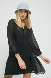 Abercrombie & Fitch ruha fekete, mini, oversize - fekete XS