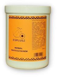 ESPLUSZ Herbal Masszázskrém Narancsolajjal 1000 ml (SGY-011-SPL) - sportgyogyaszati