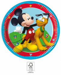 Procos Disney Mickey Rock the House papírtányér 8 db-os 20 cm FSC (PNN94050) - kidsfashion