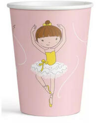 Little Dancer papír pohár 8 db-os 250 ml (DPA990394766)