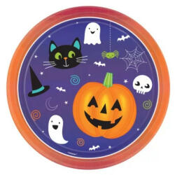 Amscan Halloween papírtányér 8 db-os 23 cm (DPA990744366)