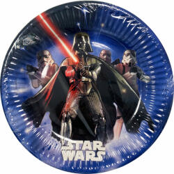Procos Star Wars Lightsaber Papírtányér 8 db-os 19, 5 cm (PNN87037)