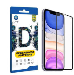 LITO Apple iPhone 12 Pro Max Lito D+ 2.5D Full Anti-Glare Üvegfólia - Fekete