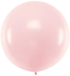 PartyDeco Balon rotund Jumbo din latex 1m roz pastel