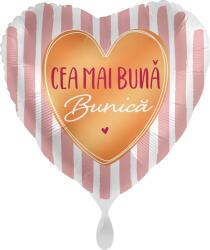 Premioloon Balon din folie inimă - Cea Mai Bună Bunică