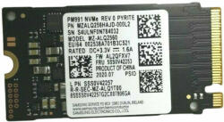 Samsung PM991 256GB M.2 (MZALQ256HAJD)