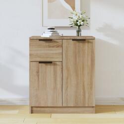 vidaXL Servantă, stejar sonoma, 60x30x70 cm, lemn prelucrat (811109) Comoda