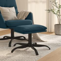 vidaXL Taburet, albastru, 60x60x39, catifea (341588) Canapea