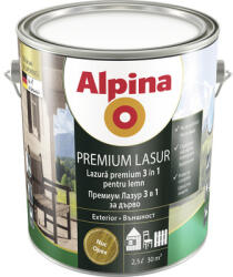Alpina Lazură premium pentru lemn Alpina nuc 2, 5 l