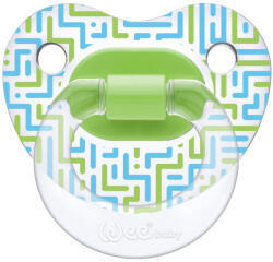 Wee Baby Suzeta Wee Baby Transparent, 18+ luni, verde (838)