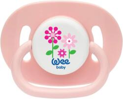 Wee Baby Suzeta Wee Baby - Oval opac, 6-18 luni, roz (830)