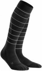 CEP WP405Z Compression Tall Socks Reflective Black III Futózoknik