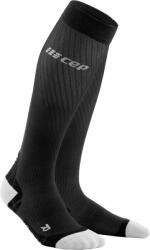 CEP WP20IY Compression Tall Socks Ultralight Black/Light Grey II Futózoknik