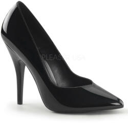 Pleaser USA Pleaser Seduce-420V - Női sexy cipő Fekete Lakkozott 39