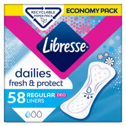 Libresse Normal Deo Fresh tisztasági betét (58 db) - pelenka