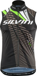 Silvini Team férfi kerékpáros mellény XXXL / fekete/zöld