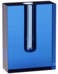 Hübsch Vază BLOCK 100 ml, albastru, sticlă, Hübsch (340904)